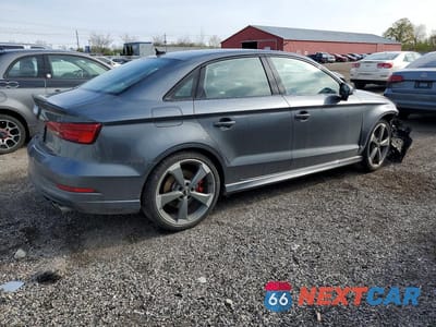 Trzecie zdjęcie samochodu z tyłu: 2020 AUDI S3 TECHNIK VIN:WAUF1GFF5LA048469 - miniatura