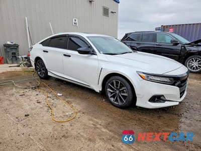 Czwarte zdjęcie samochodu z boku: 2021 HONDA ACCORD EXL VIN:1HGCV1F53MA083481 - miniatura