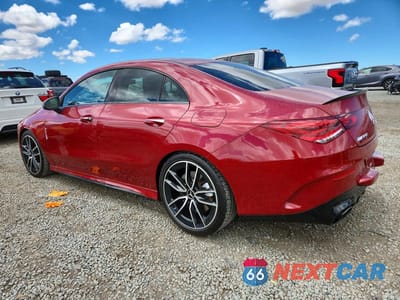 Drugie zdjęcie samochodu z przodu: 2021 MERCEDES-BENZ CLA AMG 35 4MATIC VIN:W1K5J5BB7MN150412 - miniatura