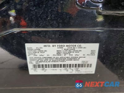 Zdjęcie 13 z 13 samochodu: 2024 FORD EDGE SEL VIN:2FMPK4J91RBA77657 - miniatura