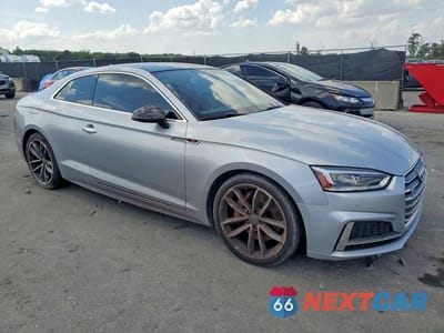 Czwarte zdjęcie samochodu z boku: 2018 AUDI S5 PREMIUM PLUS VIN:WAUP4AF54JA017047 - miniatura