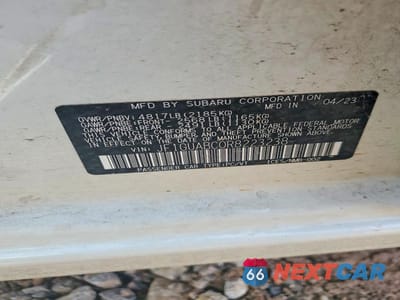 Zdjęcie 13 z 13 samochodu: 2024 SUBARU IMPREZA VIN:JF1GUABC0R8223238 - miniatura