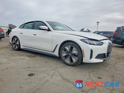 Czwarte zdjęcie samochodu z boku: 2025 BMW I4 EDRIVE 40 VIN:WBY23HD01SFU18462 - miniatura