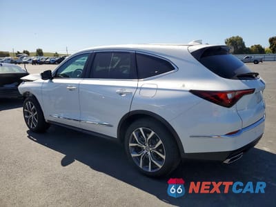 Drugie zdjęcie samochodu z przodu: 2022 ACURA MDX TECHNOLOGY VIN:5J8YE1H42NL009629 - miniatura