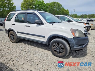 Czwarte zdjęcie samochodu z boku: 2004 HONDA CR-V LX VIN:SHSRD78414U215995 - miniatura