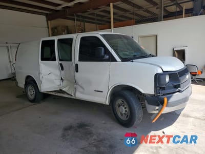 Czwarte zdjęcie samochodu z boku: 2006 CHEVROLET EXPRESS 2500 DELIVERY VAN VIN:1GCGG25V961196789 - miniatura