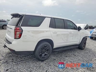 Trzecie zdjęcie samochodu z tyłu: 2024 CHEVROLET TAHOE POLICE VEHICLE VIN:1GNSCLED9RR316946 - miniatura