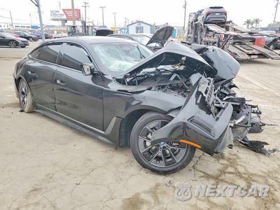 Czwarte zdjęcie samochodu z boku: 2023 BMW I4 EDRIVE 35 VIN:WBY43AW04PFP82976 - miniatura