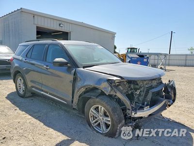 Czwarte zdjęcie samochodu z boku: 2021 FORD EXPLORER XLT VIN:1FMSK8DH4MGB87138 - miniatura