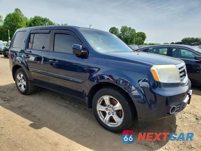 Czwarte zdjęcie samochodu z boku: 2012 HONDA PILOT EX VIN:5FNYF4H43CB032544 - miniatura