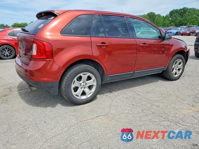 Trzecie zdjęcie samochodu z tyłu: 2014 FORD EDGE SEL VIN:2FMDK3JC3EBB62325 - miniatura