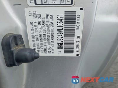 Zdjęcie 13 z 13 samochodu: 1997 HONDA CIVIC EX VIN:1HGEJ8249VL105421 - miniatura