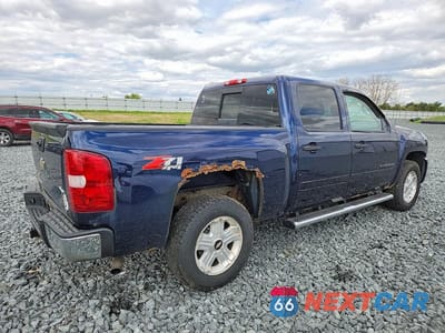 Trzecie zdjęcie samochodu z tyłu: 2010 CHEVROLET SILVERADO K1500 LT VIN:3GCRKSE35AG294217 - miniatura