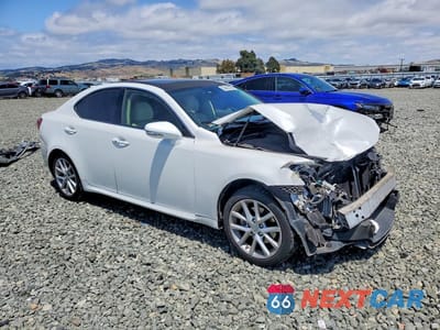 Czwarte zdjęcie samochodu z boku: 2013 LEXUS IS 250 VIN:JTHBF5C22D5188237 - miniatura