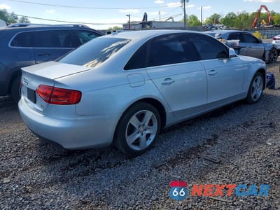 Trzecie zdjęcie samochodu z tyłu: 2009 AUDI A4 PREMIUM PLUS VIN:WAUSF78K29N040132 - miniatura