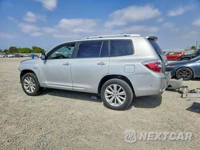 Drugie zdjęcie samochodu z przodu: 2008 TOYOTA HIGHLANDER HYBRID VIN:JTEEW41A582005483 - miniatura