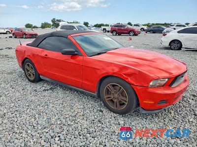 Czwarte zdjęcie samochodu z boku: 2012 FORD MUSTANG VIN:1ZVBP8EM9C5235242 - miniatura
