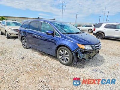 Czwarte zdjęcie samochodu z boku: 2016 HONDA ODYSSEY TOURING VIN:5FNRL5H98GB083641 - miniatura