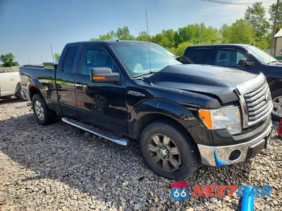 Czwarte zdjęcie samochodu z boku: 2011 FORD F150 SUPER CAB VIN:1FTFX1EF1BKD00887 - miniatura