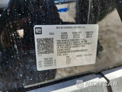 Zdjęcie 13 z 13 samochodu: 2021 CHEVROLET TAHOE K1500 RST VIN:1GNSKRKDXMR445037 - miniatura