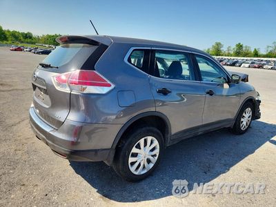 Trzecie zdjęcie samochodu z tyłu: 2016 NISSAN ROGUE S VIN:JN8AT2MV9GW138287 - miniatura