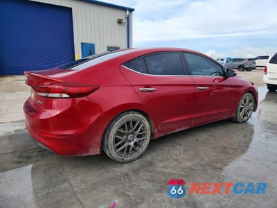 Trzecie zdjęcie samochodu z tyłu: 2017 HYUNDAI ELANTRA LIMITED VIN:KMHD84LF3HU127777 - miniatura