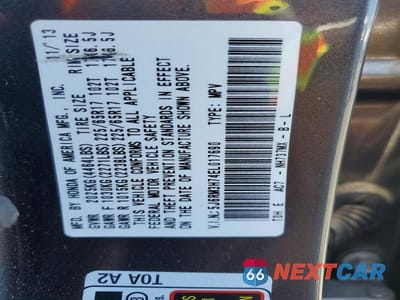 Zdjęcie 13 z 13 samochodu: 2014 HONDA CR-V EXL VIN:5J6RM3H74EL017690 - miniatura