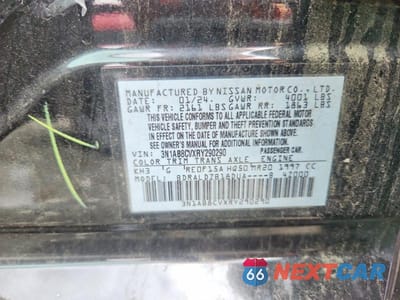 Zdjęcie 12 z 12 samochodu: 2024 NISSAN SENTRA SV VIN:3N1AB8CVXRY290290 - miniatura