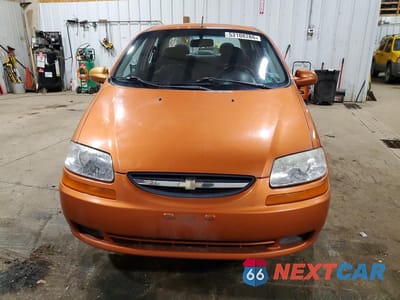 Piąte zdjęcie samochodu w środku: 2006 CHEVROLET AVEO BASE VIN:KL1TD56666B682848 - miniatura