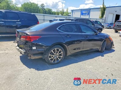 Trzecie zdjęcie samochodu z tyłu: 2017 ACURA TLX TECH VIN:19UUB2F59HA005683 - miniatura