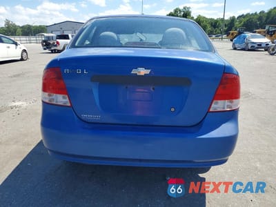 Zdjęcie 6 z 12 samochodu: 2006 CHEVROLET AVEO BASE VIN:KL1TD56636B647698 - miniatura