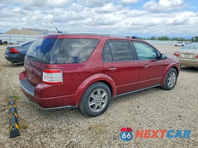 Trzecie zdjęcie samochodu z tyłu: 2008 FORD TAURUS X LIMITED VIN:1FMDK06W18GA13328 - miniatura