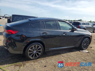 Trzecie zdjęcie samochodu z tyłu: 2026 BMW X6 M60I VIN:5UX43EX05T9405488 - miniatura