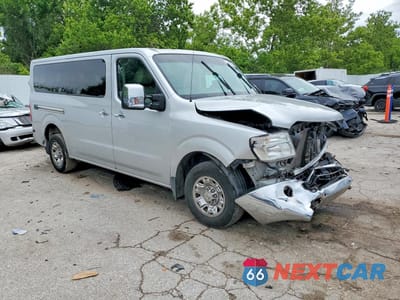 Czwarte zdjęcie samochodu z boku: 2013 NISSAN NV 3500 HD S VIN:5BZAF0AAXDN202654 - miniatura