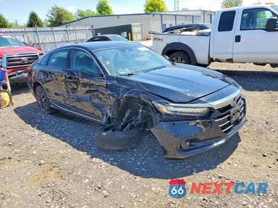 Czwarte zdjęcie samochodu z boku: 2022 HONDA ACCORD EXL VIN:1HGCV1F56NA018030 - miniatura