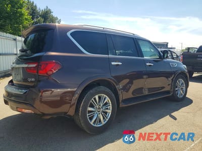 Trzecie zdjęcie samochodu z tyłu: 2019 INFINITI QX80 LUXE VIN:JN8AZ2NE7K9230180 - miniatura