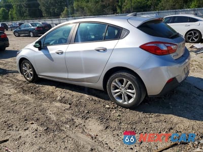 Drugie zdjęcie samochodu z przodu: 2019 CHEVROLET CRUZE LS VIN:3G1BC6SM6KS605258 - miniatura
