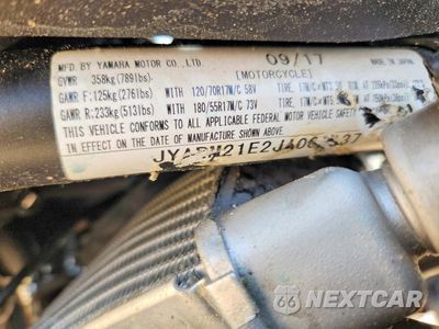 Zdjęcie 9 z 9 samochodu: 2018 YAMAHA XSR700 VIN:JYARM21E2JA000137 - miniatura