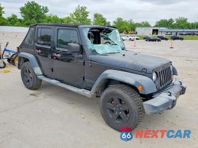 Czwarte zdjęcie samochodu z boku: 2017 JEEP WRANGLER UNLIMITED SPORT VIN:1C4BJWDG2HL664973 - miniatura