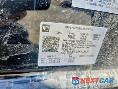 Zdjęcie 13 z 13 samochodu: 2025 GMC SIERRA K2500 HEAVY DUTY VIN:1GT5ULEY2SF318437 - miniatura