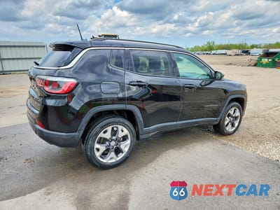 Trzecie zdjęcie samochodu z tyłu: 2020 JEEP COMPASS LIMITED VIN:3C4NJDCB5LT196614 - miniatura