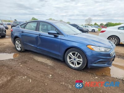 Czwarte zdjęcie samochodu z boku: 2018 FORD FUSION SE VIN:3FA6P0H78JR190614 - miniatura