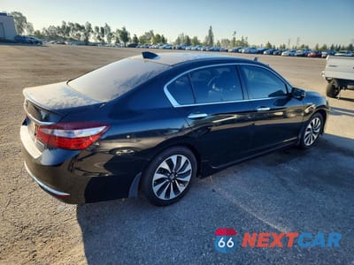 Trzecie zdjęcie samochodu z tyłu: 2017 HONDA ACCORD TOURING HYBRID VIN:JHMCR6F7XHC001644 - miniatura