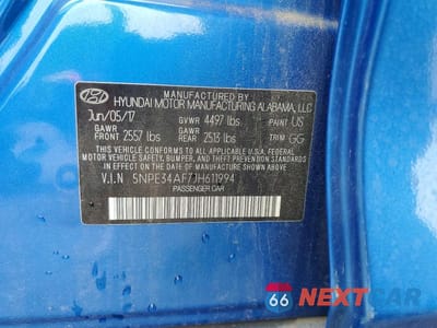 Zdjęcie 12 z 12 samochodu: 2018 HYUNDAI SONATA SEL VIN:5NPE34AF7JH611994 - miniatura