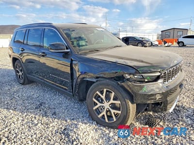 Czwarte zdjęcie samochodu z boku: 2024 JEEP GRAND CHEROKEE L LIMITED VIN:1C4RJKBG4R8545028 - miniatura