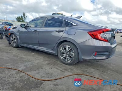 Drugie zdjęcie samochodu z przodu: 2018 HONDA CIVIC EX VIN:JHMFC1F30JX039848 - miniatura