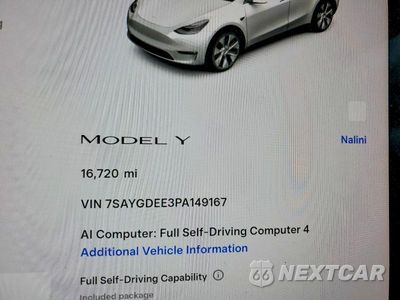 Zdjęcie 9 z 14 samochodu: 2023 TESLA MODEL Y VIN:7SAYGDEE3PA149167 - miniatura