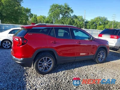 Trzecie zdjęcie samochodu z tyłu: 2023 GMC TERRAIN SLT VIN:3GKALVEG2PL243342 - miniatura