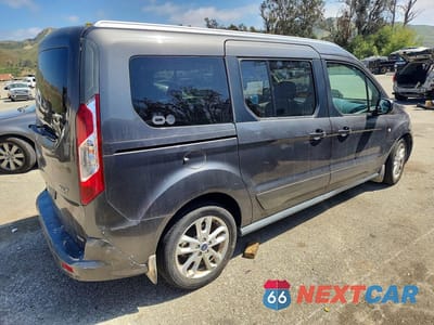 Trzecie zdjęcie samochodu z tyłu: 2016 FORD TRANSIT CONNECT XLT VIN:NM0GE9F74G1289121 - miniatura
