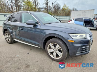 Czwarte zdjęcie samochodu z boku: 2019 AUDI Q5 PREMIUM PLUS VIN:WA1BNAFYXK2056476 - miniatura